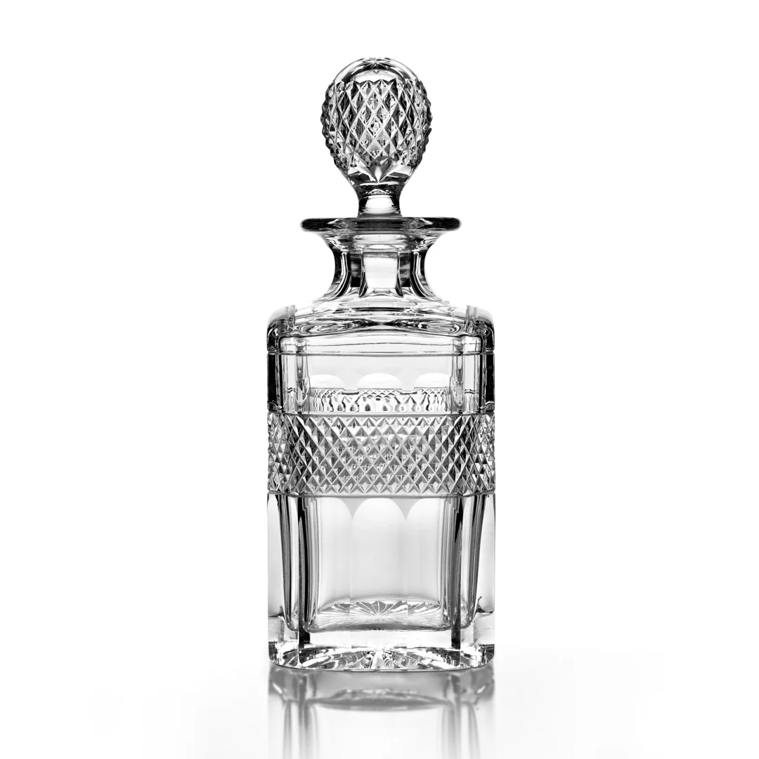Cumbria Crystal Grasmere Square Spirit Decanter