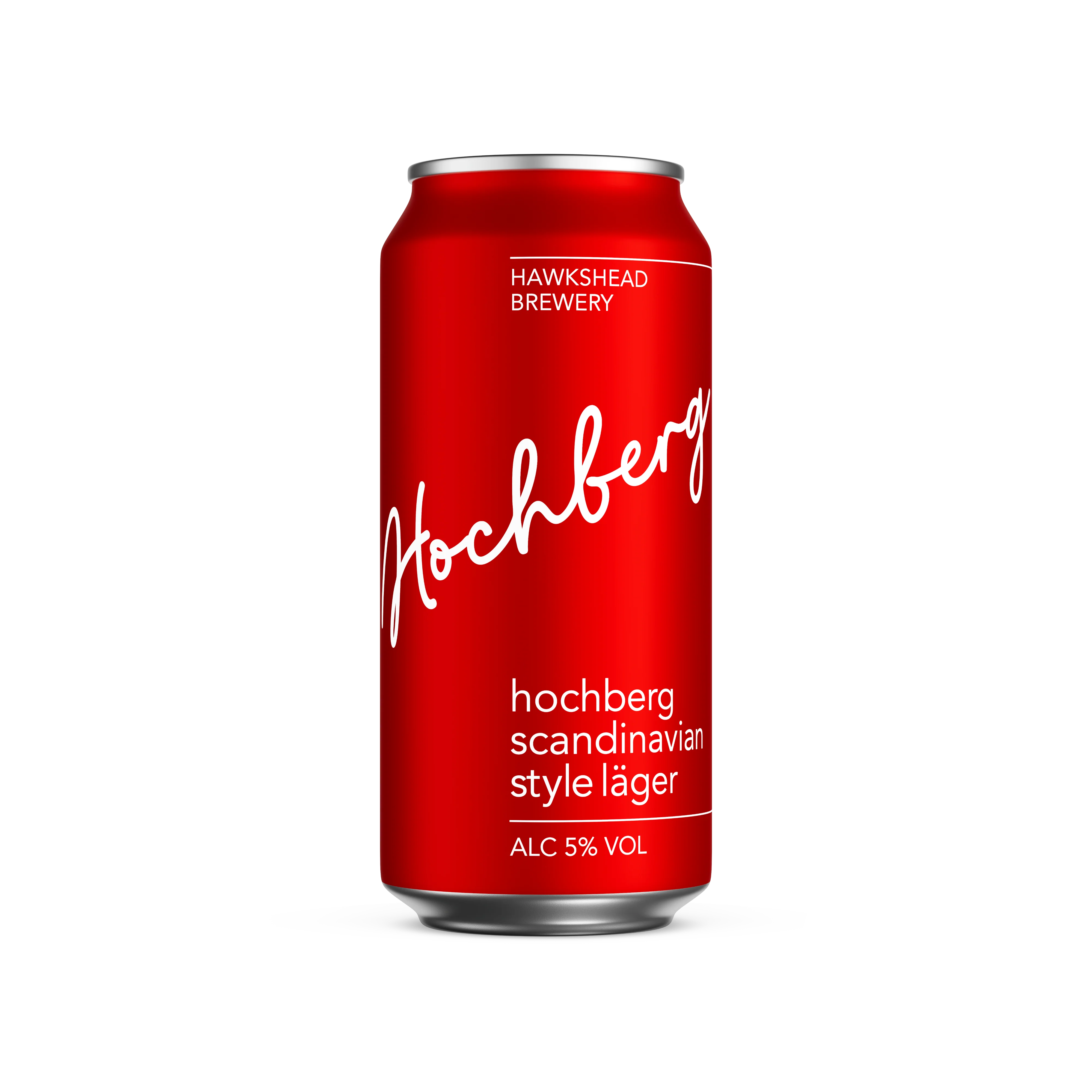 Hawkshead Brewery Hochberg Lager cans
