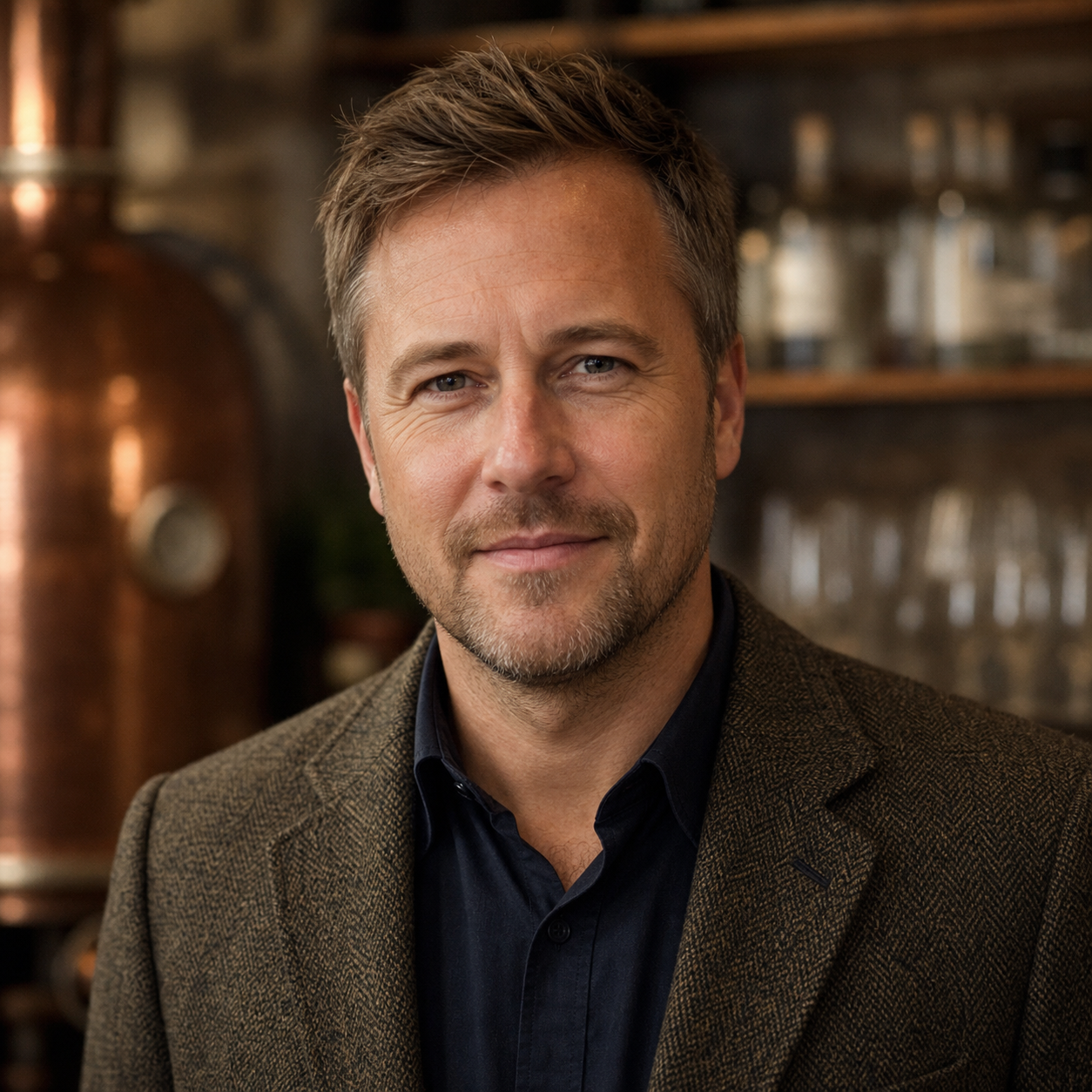Portrait of Euan Moffat, research editor at Cumbrian Genie