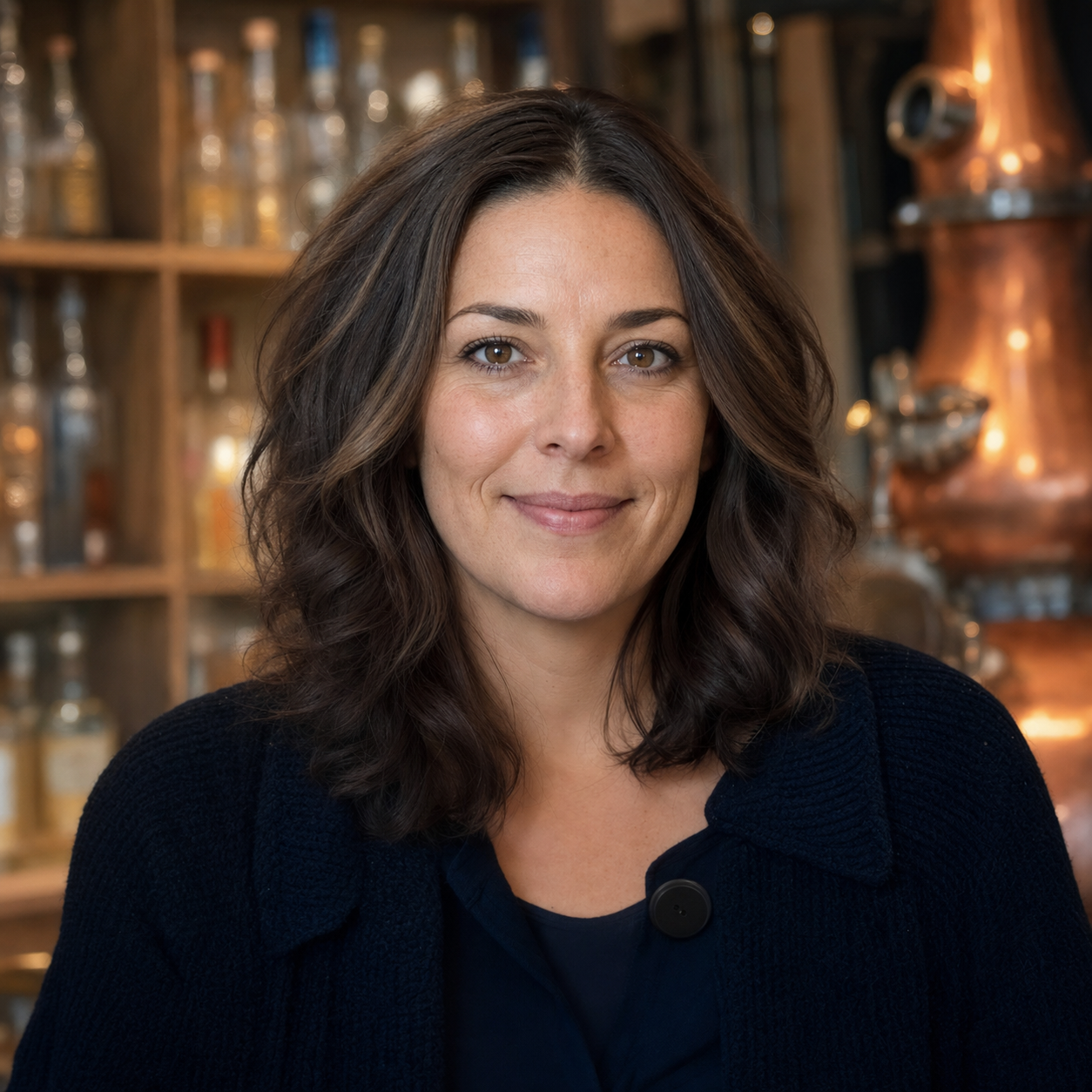 Portrait of Lucy Hartwell, lead gift editor at Cumbrian Genie